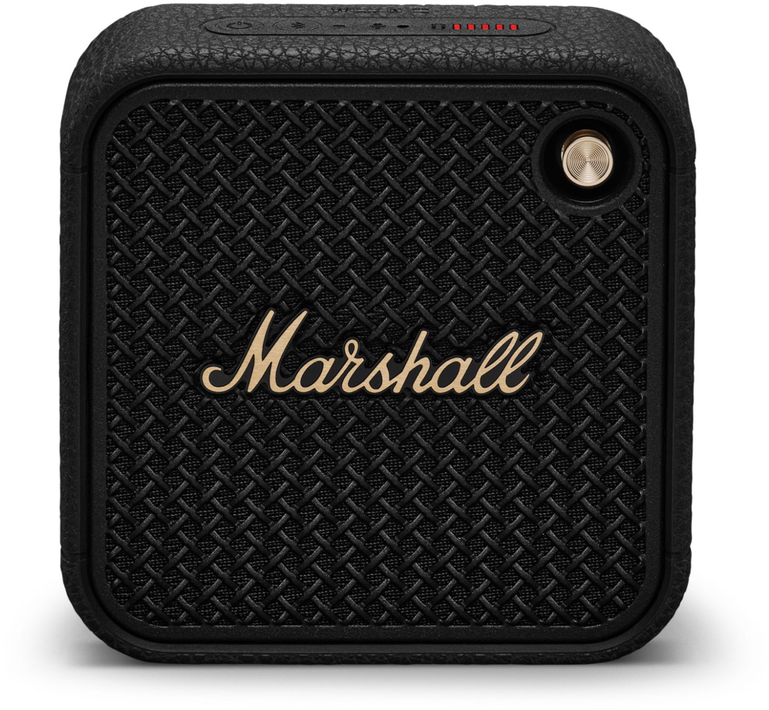 Willen II Bluetooth-Lautsprecher schwarz/messing Willen II Bluetooth-Lautsprecher schwarz/messing von Marshall