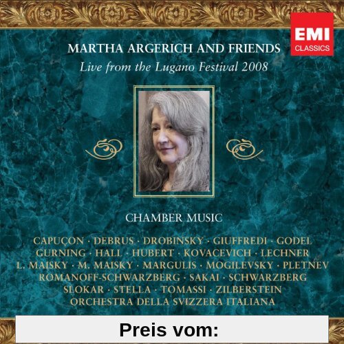 Argerich & Friends Live from Lugano 2008 von Martha Argerich