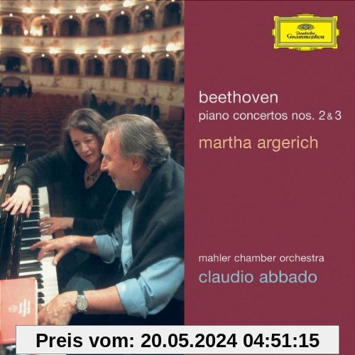 Beethoven: Klavierkonzerte Nr. 2 & 3 von Martha Argerich
