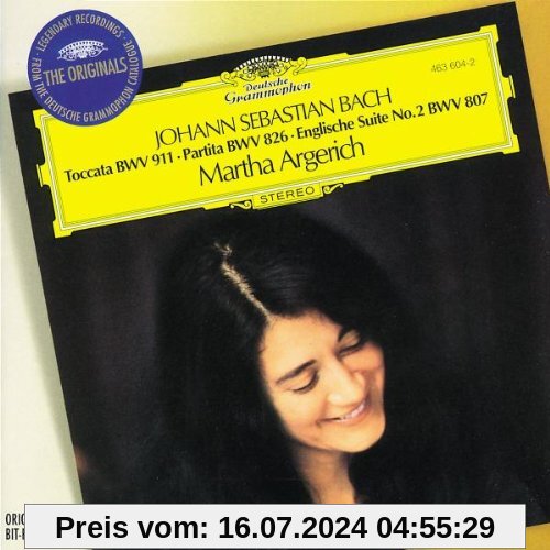 Toccata BWV 911 -Partita BWV 826 - Englisch suite No. 2 von Martha Argerich