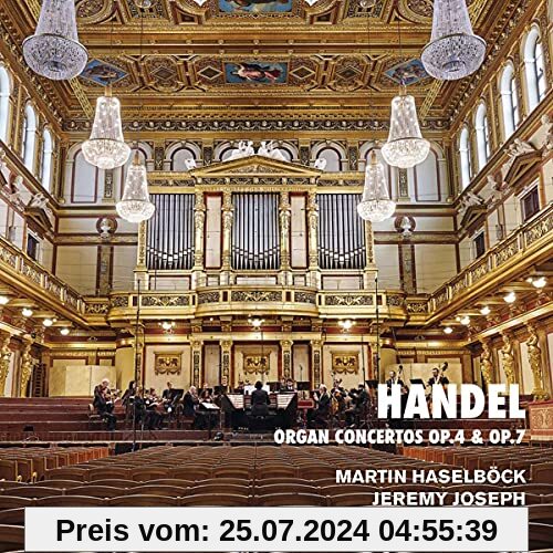 Händel: Orgelkonzerte Opp.4 & 7 von Martin Haselböck