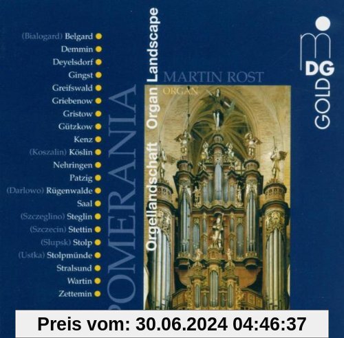 Orgellandschaft Pommern von Martin Rost