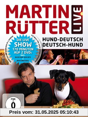 Martin Rütter - Live: Hund-Deutsch / Deutsch-Hund [2 DVDs] von Martin Rütter