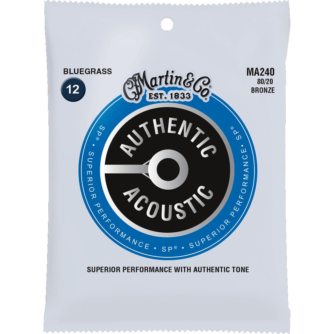 Martin Strings MA240 Authentic SP 80/20 Bronze Bluegrass Martin Strings MA240 Authentic SP 80/20 Bronze Bluegrass von Martin Strings