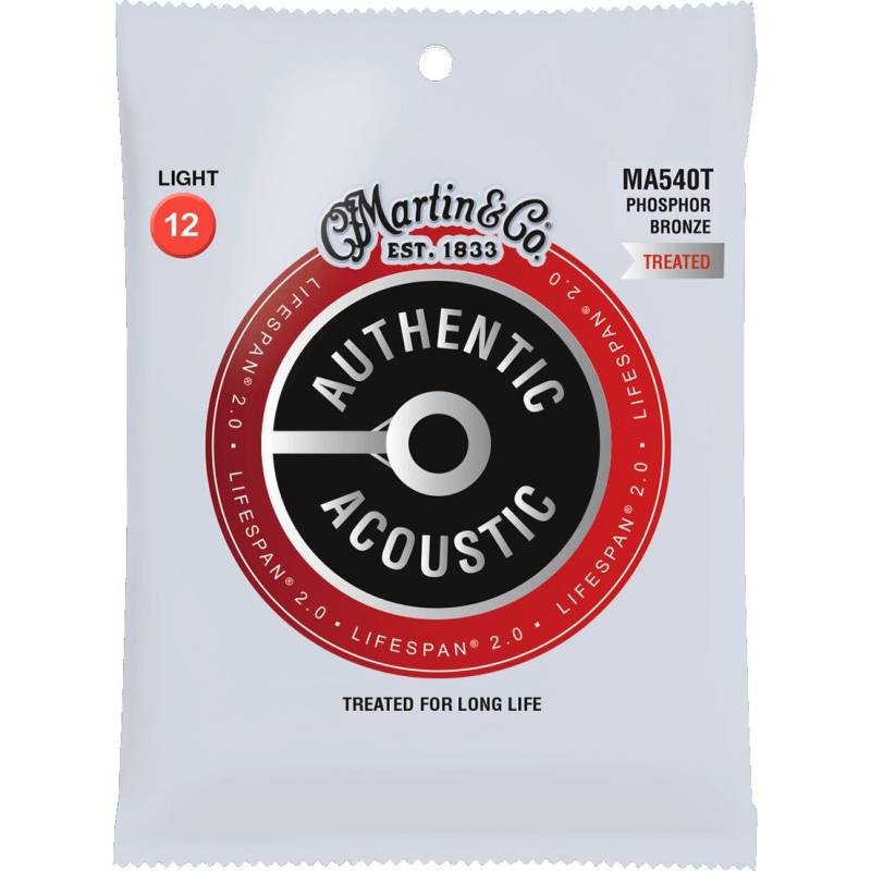 Martin Strings MA540T Authentic Lifespan 2.0 Phosphor Bronze von Martin Strings