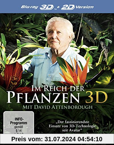 Im Reich der Pflanzen 3D - mit David Attenborough  (inkl. 2D-Version) [3D Blu-ray] von Martin Williams