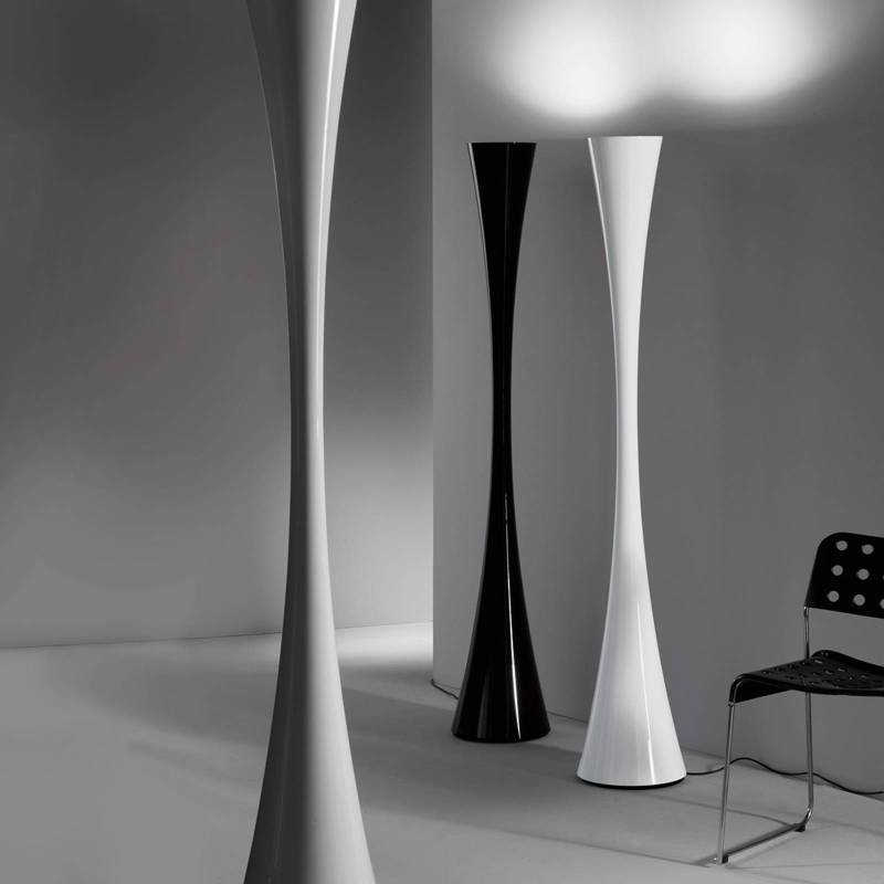 Martinelli Luce Biconica LED-Stehlampe 180 cm schwarz von Martinelli Luce