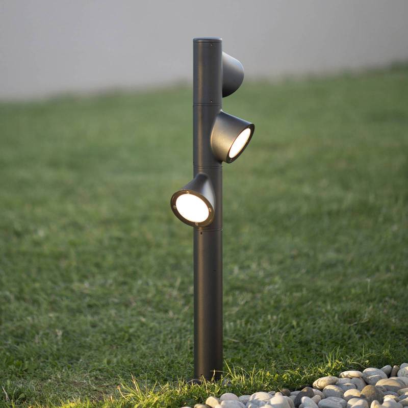 Martinelli Luce Bruco Wegelampe 3-flammig 93cm von Martinelli Luce