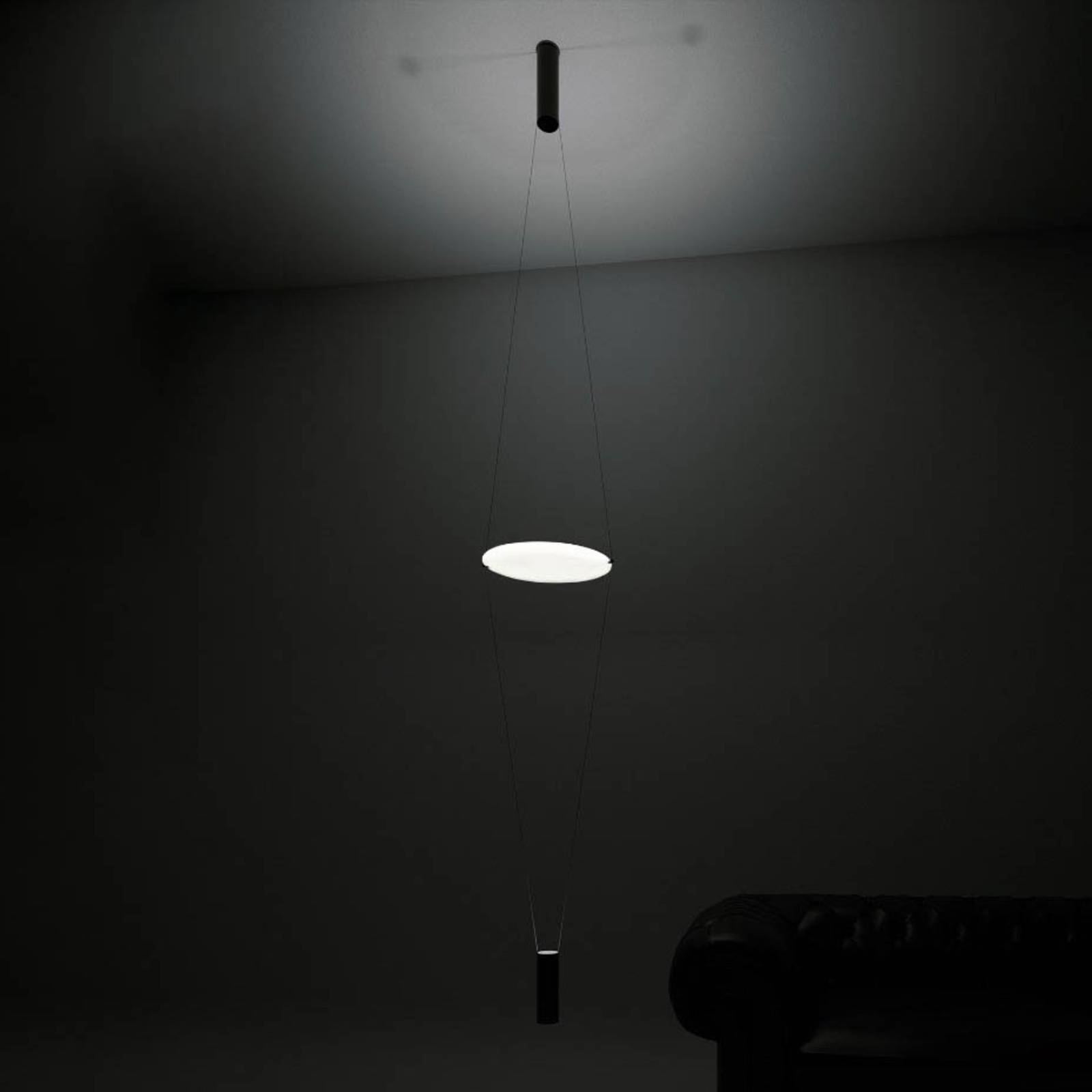 Martinelli Luce Coassiale LED-Hängelampe mit Kabel von Martinelli Luce