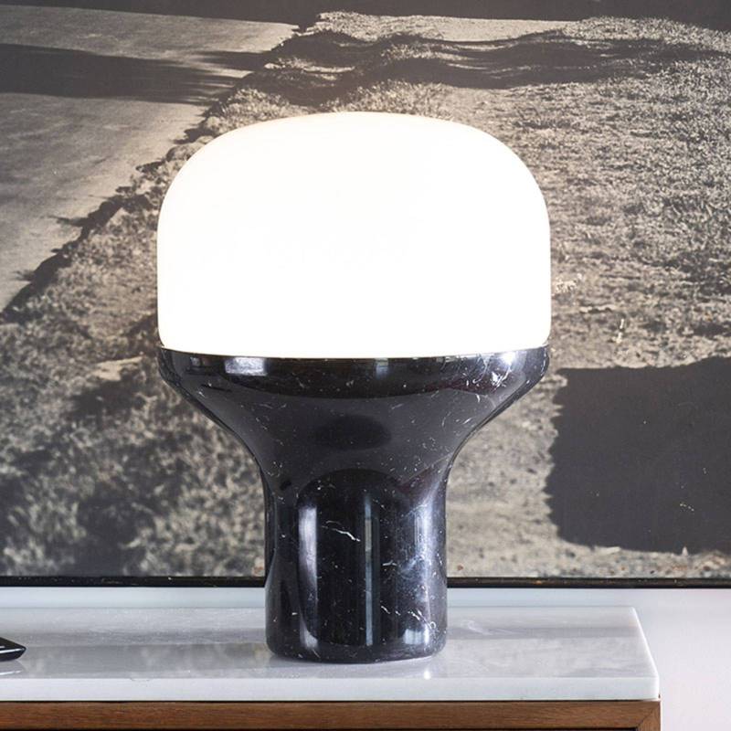 Martinelli Luce Delux Tisch 43cm Marmor schwarz von Martinelli Luce