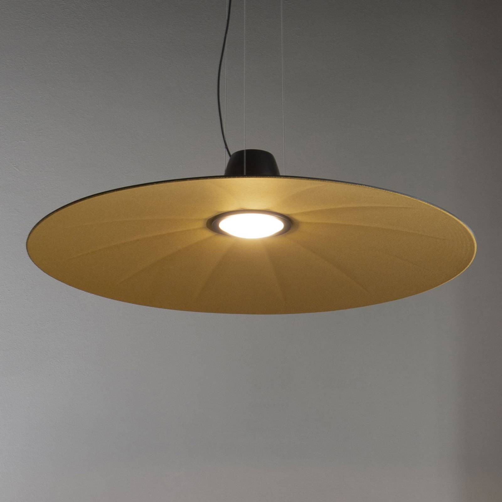 Martinelli Luce Lent LED-Hängeleuchte, gelb von Martinelli Luce