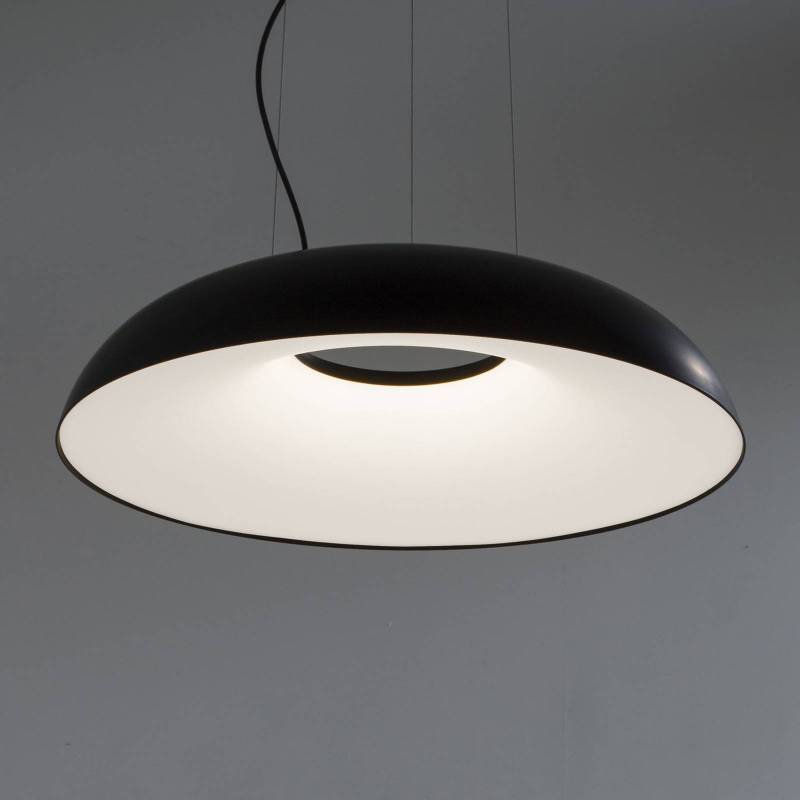 Martinelli Luce Maggiolone Pendel 930 60cm schwarz von Martinelli Luce