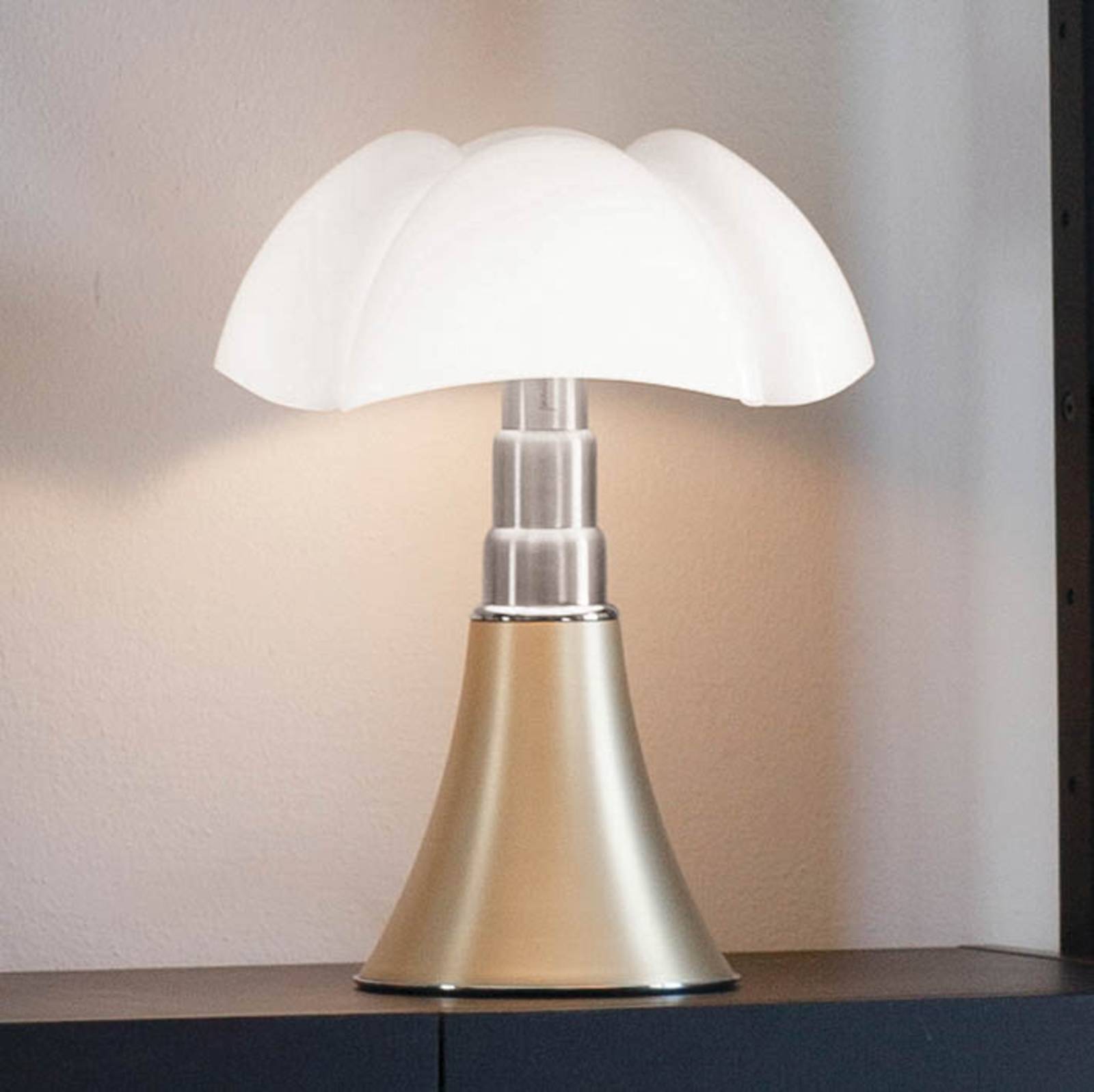 Martinelli Luce Minipipistrello Tischleuchte gold von Martinelli Luce