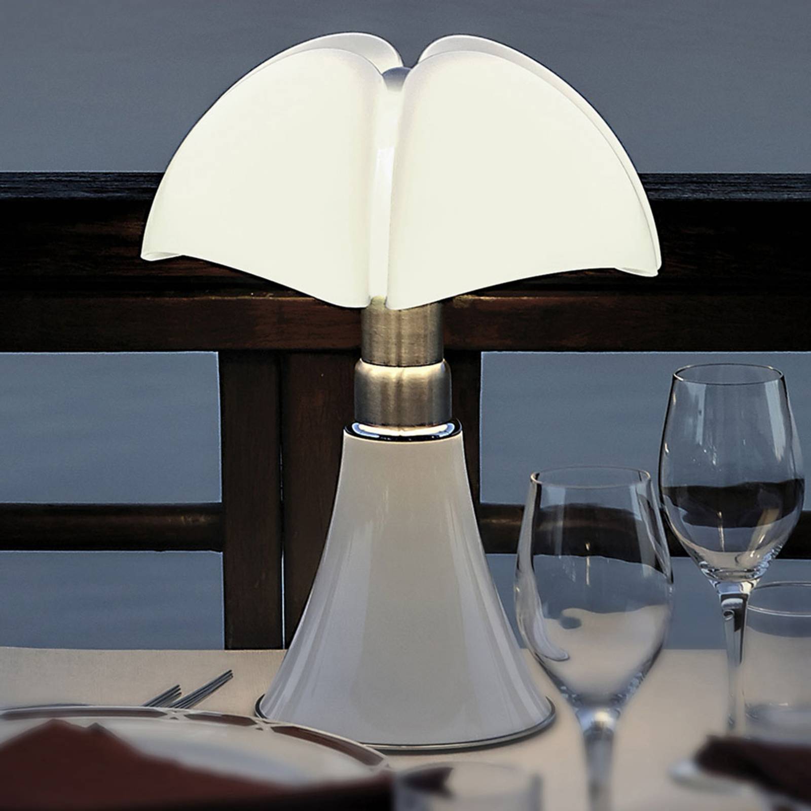 Martinelli Luce Minipipistrello USB/touch, weiß von Martinelli Luce