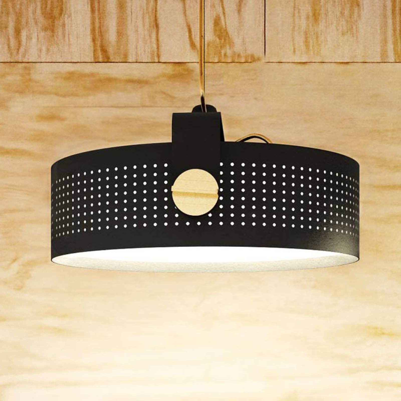 Martinelli Luce Modena LED-Hängeleuchte, schwarz von Martinelli Luce