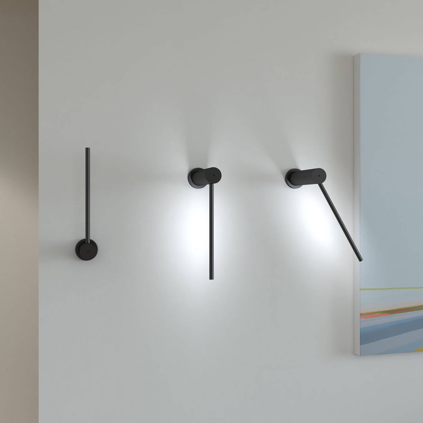 Martinelli Luce Mosca LED-Wandleuchte 20cm schwarz Martinelli Luce Mosca LED-Wandleuchte 20cm schwarz von Martinelli Luce