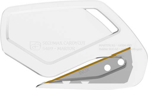 Martor 546912.12 Sicherheitsmesser SECUMAX CARDYCUT NR. 546912, 10 im Karton 10St. von Martor