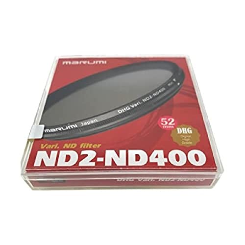 Marumi ND2-ND400 DHG Variabler Filter, 52 mm, DHG52VND, DHG Variable ND2-ND400 52mm von Marumi