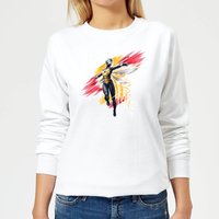 Ant-Man And The Wasp Brushed Damen Pullover - Weiß - S von Marvel