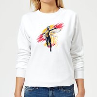 Ant-Man And The Wasp Brushed Damen Pullover - Weiß - XS von Marvel