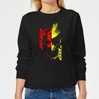 Ant-Man And The Wasp Split Face Damen Pullover - Schwarz - S von Marvel