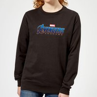 Avengers Endgame Logo Damen Sweatshirt - Schwarz - XXL von Marvel