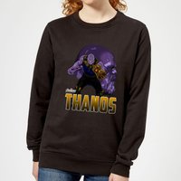 Avengers Thanos Damen Pullover - Schwarz - XL von Marvel