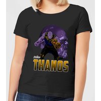 Avengers Thanos Damen T-Shirt - Schwarz - M von Marvel