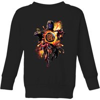 Avengers: Endgame Explosion Team Kids' Sweatshirt - Schwarz - 3-4 Jahre von Marvel