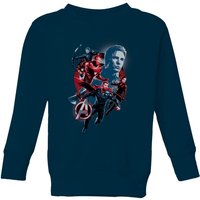 Avengers: Endgame Shield Team Kids' Sweatshirt - Grau - 9-10 Jahre von Marvel