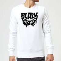 Black Panther Emblem Sweatshirt - Weiß - L von Marvel
