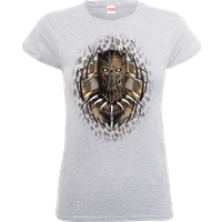 Black Panther Gold Erik Frauen T-Shirt - Grau - XL von Marvel