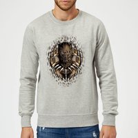 Black Panther Gold Eril Sweatshirt - Grau - S von Marvel