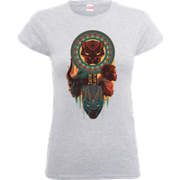 Black Panther Totem Frauen T-Shirt - Grau - M von Marvel