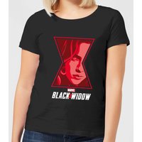 Black Widow Close Up Women's T-Shirt - Black - XXL von Marvel