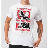 Black Widow Family That Spies Together Men's T-Shirt - White - XXL von Marvel