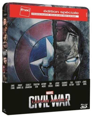 Captain America - Civil War - 3d+2d - Steelbook [Blu-ray] von Marvel