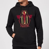 Captain Marvel Flying Warrior Hoodie - Black - XL von Marvel