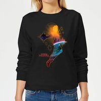 Captain Marvel Nebula Flight Women's Sweatshirt - Black - XXL von Marvel