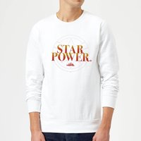 Captain Marvel Star Power Sweatshirt - White - S von Marvel