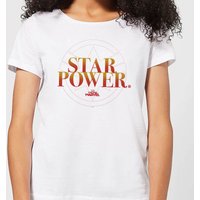 Captain Marvel Star Power Women's T-Shirt - White - M von Marvel