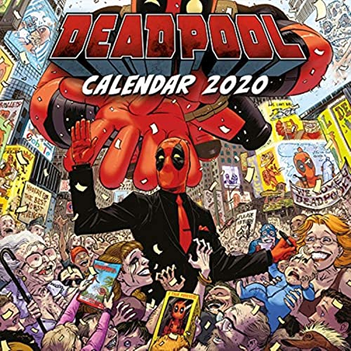 Deadpool 2020 Wandkalender von Marvel