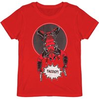Deadpool - Did Someone Say Tacos? T-Shirt - Rot - S von Marvel