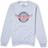 Falcon and Winter Soldier Who Will Wield The Shield Unisex Sweatshirt - Grey - L von Marvel