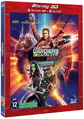 Guardians Of The Galaxy Volume 2 - Exklusiv FNAC Steelbook / Includes 3D + 2D Version incl. COLLECTOR ET LIVRET 120 PAGES - Blu-ray von Marvel