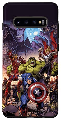 Hülle für Galaxy S10+ Comiccover von Marvel The Avengers Infinity Saga von Marvel