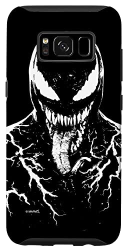 Hülle für Galaxy S8 Marvel Venom: Lass es Gemetzel in Schwarz geben von Marvel