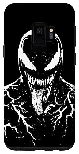Hülle für Galaxy S9 Marvel Venom: Lass es Gemetzel in Schwarz geben von Marvel