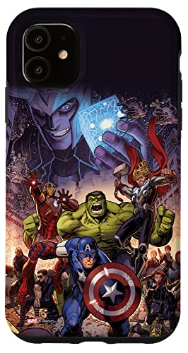 Hülle für iPhone 11 Comiccover von Marvel The Avengers Infinity Saga von Marvel