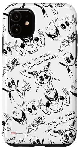 Hülle für iPhone 11 Marvel Studios Deadpool & Wolverine Toony Doodles Pattern Hülle für iPhone 11 Marvel Studios Deadpool & Wolverine Toony Doodles Pattern von Marvel